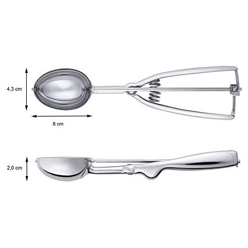  Silit 20781601 Ice Cream Scoop Oval