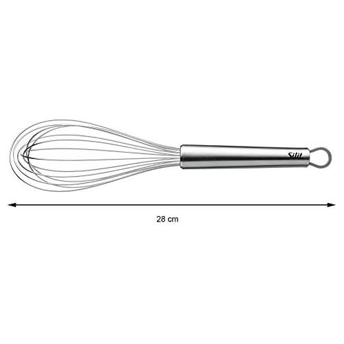  Silit Classic Line Whisk 28 cm Polished Stainless Steel Dishwasher Safe