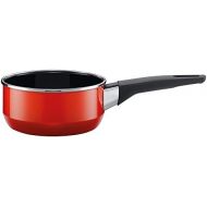 Silit Stewing Pot Diameter 16 cm 1.3 L Rojo Pouring Rim Silargan Function Ceramic Suitable for Induction Cookers Dishwasher Safe Made in Germany