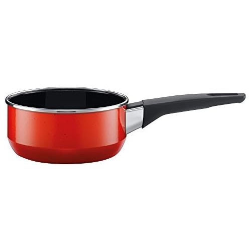  Silit Stewing Pot Diameter 16 cm 1.3 L Rojo Pouring Rim Silargan Function Ceramic Suitable for Induction Cookers Dishwasher Safe Made in Germany