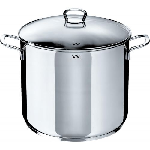  Silit Soup Pot 28 cm 12 L Rust-Proof Stainless Steel 18/10