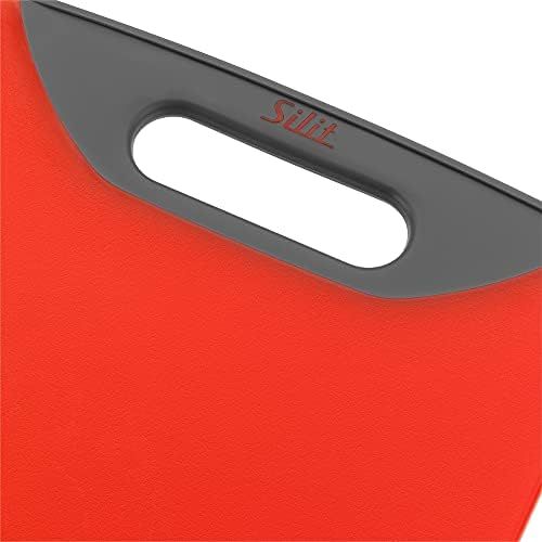  Silit 0020.7680.01 Chopping Board Anti-Bacterial Red 32 x 20 cm