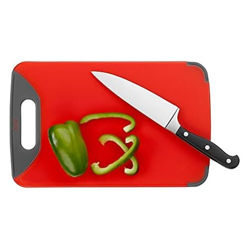  Silit 0020.7680.01 Chopping Board Anti-Bacterial Red 32 x 20 cm