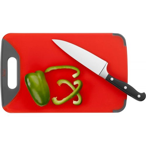  Silit 0020.7680.01 Chopping Board Anti-Bacterial Red 32 x 20 cm