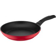 Silit Tarento Frying Pan 24 cm Aluminium Coated Induction Plastic Handle PFOA-Free for Gentle Roasting Red