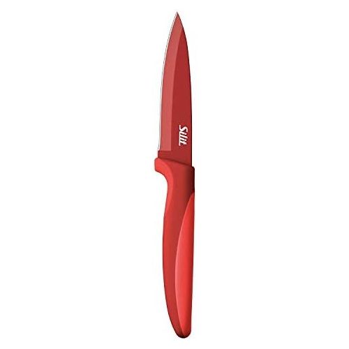  Silit 2144286868Colorino Utility Knife Blade length: 9cm Rustproof Plastic Handle, Steel, Red