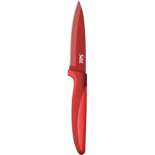  Silit 2144286868Colorino Utility Knife Blade length: 9cm Rustproof Plastic Handle, Steel, Red