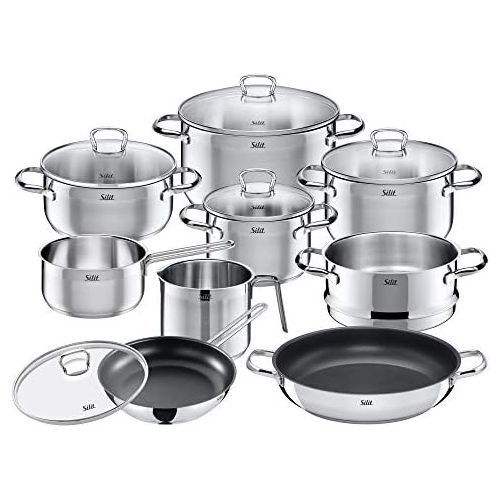  Silit Toskana 0023684311 Saucepan Set 10 Pieces