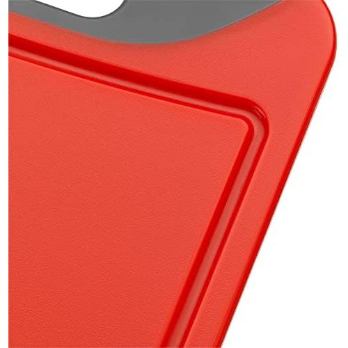  Silit 0020.7681.01 Chopping Board Anti-Bacterial Red 38 x 25 cm