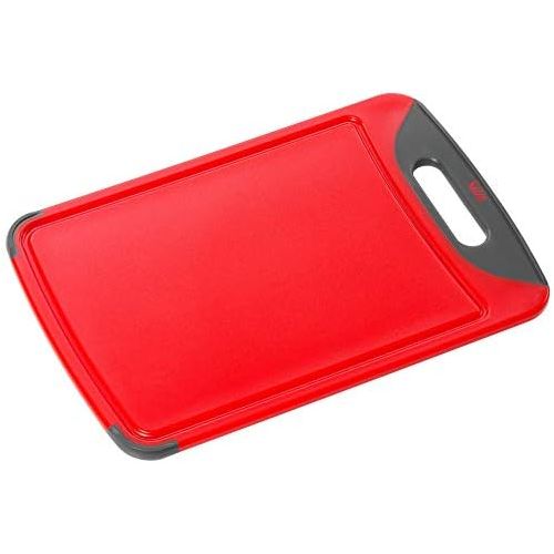  Silit 0020.7681.01 Chopping Board Anti-Bacterial Red 38 x 25 cm