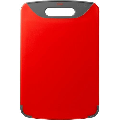  Silit 0020.7681.01 Chopping Board Anti-Bacterial Red 38 x 25 cm