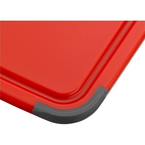  Silit 0020.7681.01 Chopping Board Anti-Bacterial Red 38 x 25 cm