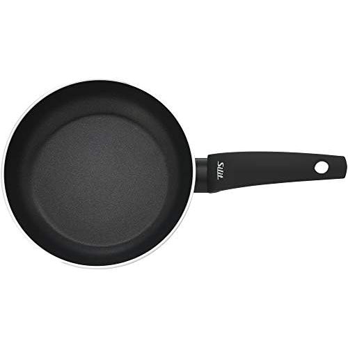  Silit Belluna Frying Pan 28 cm Aluminium Coating Induction Plastic Handle PFOA-Free for Gentle Roasting Pink