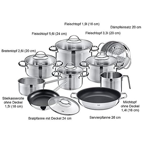  Silit Achat 23684411 10-Piece Cookware Set