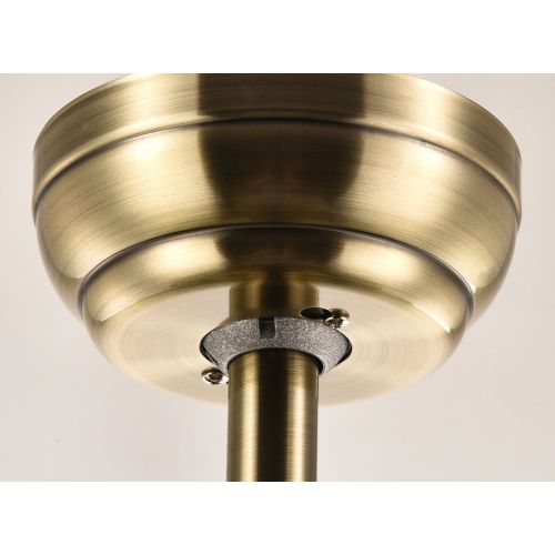  Siljoy 42 Polished Brass Invisible Ceiling Fans with Lights and Remote Retractable Chandelier Fan Dimmable Bronze