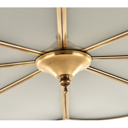  Siljoy 42 Polished Brass Invisible Ceiling Fans with Lights and Remote Retractable Chandelier Fan Dimmable Bronze