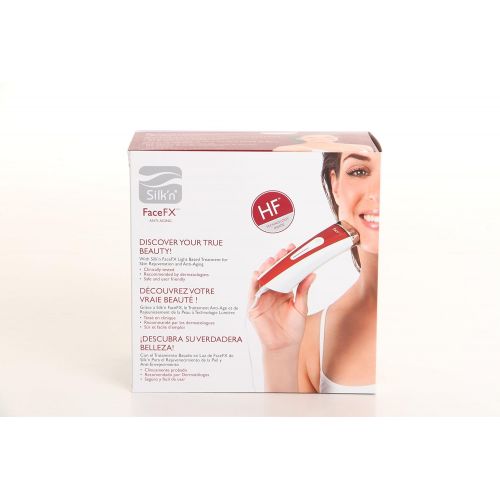  Silk’n FaceFX - At Home Anti-Aging Skin Care Device with Red Light Therapy for Bright, Smooth Skin