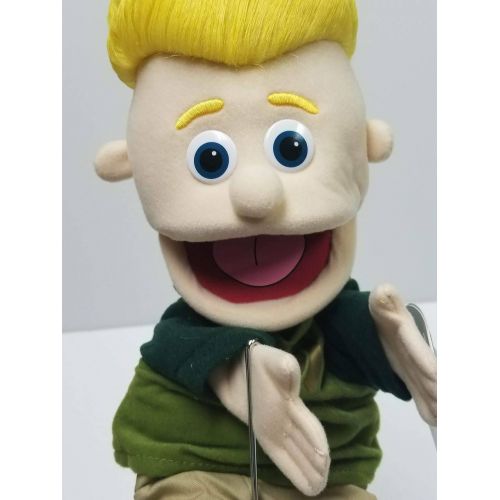  Silly Puppets Eddie Glove Puppet Bundle 14 inch with Arm Rod