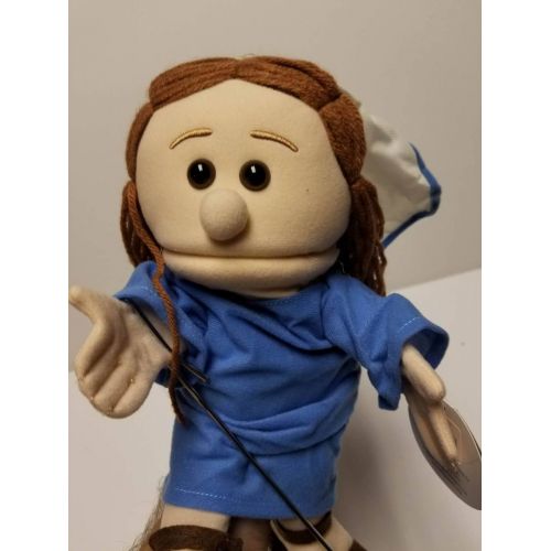  Silly Puppets Mary(Biblical) Glove Puppet Bundle 14 inch with Arm Rod