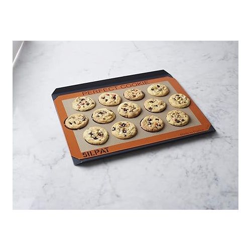  Silpat The Original Cook N' Cool Perforated Baking Tray, Aluminum, 11 5/8” X 16 1/2”