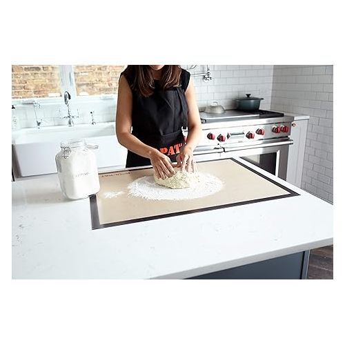  Silpat Roul' Pat Perfect Pastry Jumbo Size Non-Stick Silicone Countertop Workstation Mat, 23