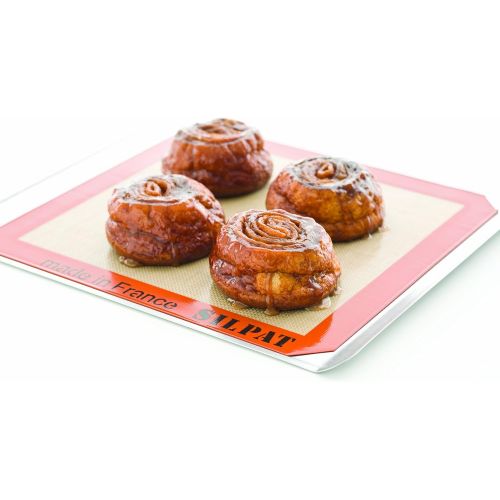  [아마존핫딜][아마존 핫딜] Silpat Premium Non-Stick Silicone Baking Mat, Half Sheet Size, 11-5/8 x 16-1/2