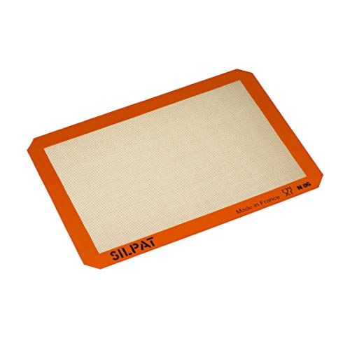  Silpat Premium Non-Stick Silicone Baking Mat, Half Sheet Size, 11-5/8 x 16-1/2: Kitchen & Dining