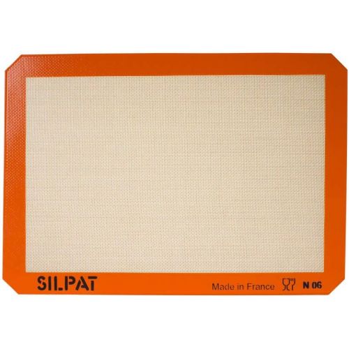  Silpat Premium Non-Stick Silicone Baking Mat, Half Sheet Size, 11-5/8 x 16-1/2: Kitchen & Dining