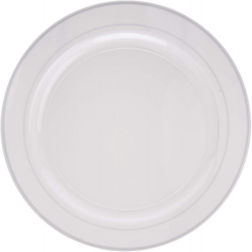  Silver Spoons GOLD PLASTIC PLATES | 20 Dinner Plates | Golden Glare | 10.25