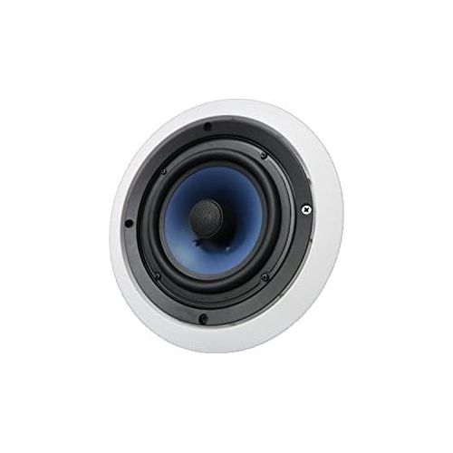  [아마존베스트]Silver Ticket Products 652C Silver Ticket in-Ceiling Speaker with Pivoting Tweeter (6.5 Inch in-Ceiling)