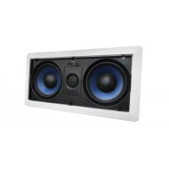 Silver Ticket Products 5252W Silver Ticket in-Wall in-Ceiling Speaker with Pivoting Tweeter (Dual 5.25 Inch in-Wall Center Channel)