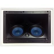 [아마존베스트]Silver Ticket Products 5252AC Silver Ticket in-Ceiling Speaker with Pivoting Full Speaker Adjustable Angle Woofers and Tweeter (Dual 5.25 Inch in-Ceiling Center Channel)