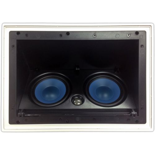  [아마존베스트]Silver Ticket Products 5252AC Silver Ticket in-Ceiling Speaker with Pivoting Full Speaker Adjustable Angle Woofers and Tweeter (Dual 5.25 Inch in-Ceiling Center Channel)