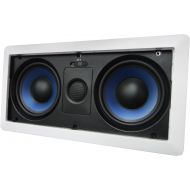 Silver Ticket Products 5252W Silver Ticket in-Wall Speaker with Pivoting Tweeter (Dual 5.25 Inch in-Wall Center Channel)