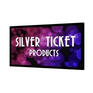 Silver Ticket Products STR-169135-HC Silver Ticket 4K Ultra HD Ready Cinema Format (6 Piece Fixed Frame) Projector Screen (16:9, 135, High Contrast Material)