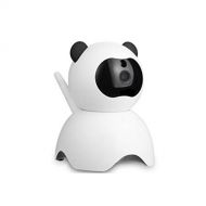 SilverBull Cute Panda WiFi Security Camera - Indoor Home Surveillance System with Motion Detection and Night Vision, Perfect for Baby, Pet, Nanny Cam, Two-Way Talk.
