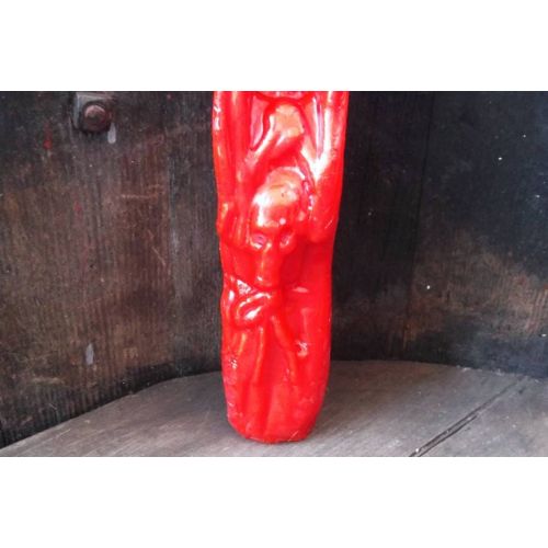  SilverCrow Red Figural Santisima Muerte Candle - Santa Muerte Candle (S-006)