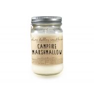 /SilverDollarCandleCo Campfire Marshmallow Scented Candle, Mason Jar Candle, Marshmallow, Handmade Scented Candle, Mens candle, gift for men,candle, unique candle