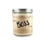 SilverDollarCandleCo Boss Candle Gift, Gift for Boss | Best Boss Ever | boss gift, gift for her, manager gift, gifts for bosses, coworker gift, boss day, bosss
