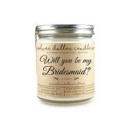 SilverDollarCandleCo Will you be my Bridesmaid, Bridesmaid gift, Bridesmaid Candle, gift for bridesmaid, soy candle, be my bridesmaid, bridesmaid question gift