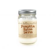 SilverDollarCandleCo Pumpkin Spice Latte 16oz Soy Candle, Scented Candle, Christmas Gifts, Mason Jar, Christmas, Stocking Stuffers, Fall Decor, Fall Candles