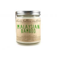 SilverDollarCandleCo Scented Candle - Malaysian Bamboo 8oz Soy Candle | Candles, Wood, Natural Candles, Eco-Friendly, Floral, Spring, Summer, light hand poured
