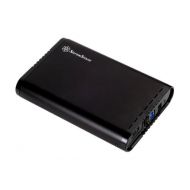 SilverStone Technology SilverStone Tool-less Design Aluminum 3.5-Inch Hard Drive Enclosure with 5 Gbits USB 3.0 Super Speed Transfer Rate, TS07B (Black)