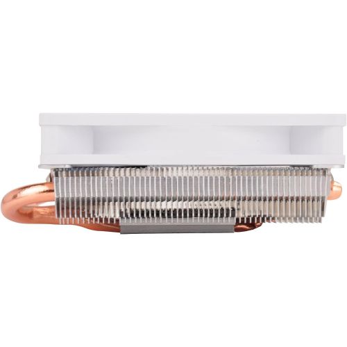  SilverStone Technology Silverstone Tek Low-Profile Heatsink CPU Cooler with 92mm PWM Fan, Two 6mm Heat Pipes, Intel LGA115511561150 and AMD AM2AM3FM1FM2 AR05