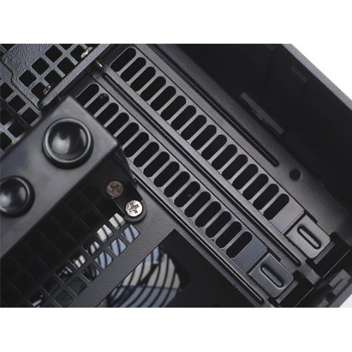  SilverStone Technology Silverstone Tek Aluminum Mini ITX 140mm FanX1 USB3.0x2 3.5-Inchx1 and 2.5-Inchx2 Drive Bays Tower Computer Case FT03S-MINI - Silver