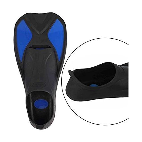  Silver_river Unisex Schwimmflossen Swim Fin Floating Schwimmflossen Kurz,Herren Damen und Kinder