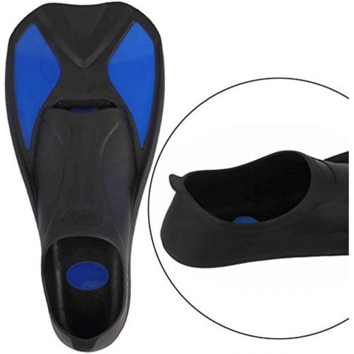  Silver_river Unisex Schwimmflossen Swim Fin Floating Schwimmflossen Kurz,Herren Damen und Kinder