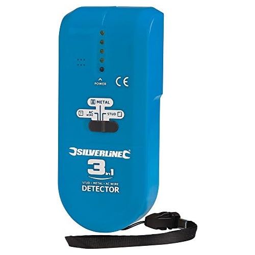  [아마존베스트]Silverline 477936 3-in-1 Detector Compact 1 x 9 V (PP3)