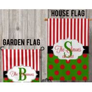 Silverngeauxld Monogram Christmas Flag, Christmas Garden Flag, Yard Flags, Christmas Decor, Custom Flag, Monogrammed Yard Flag, House Flag, Xmas Porch Flag