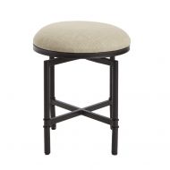 Silverwood CPFV1142B Vanity Bench Oil Rubbed Bronze and Linen
